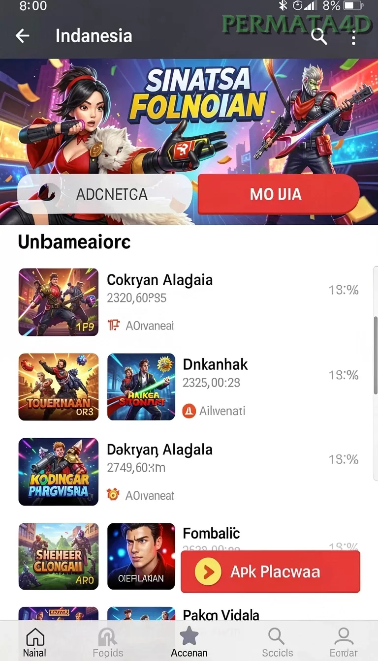permata4d Tangkapan Layar Resmi APK